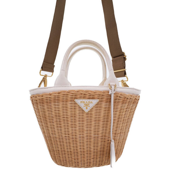 Prada Wicker Basket Bag - Picture 1 of 9